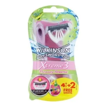 Holítko Wilkinson Sword Xtreme 3 Beauty Sensitive jednorázová holítka