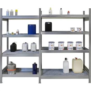 Olejová vana CEMO Základní vanový regál 130x50x200 cm, 4 vanové police(11183)