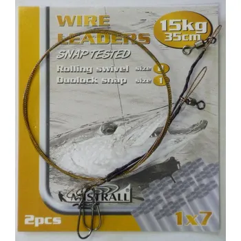 Mistrall lanko Wire Leaders 35cm/2ks 7kg