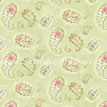 WILMINGTON PRINTS 999-86 Rainbow Seeds květovaná bavlněná látka patchwork