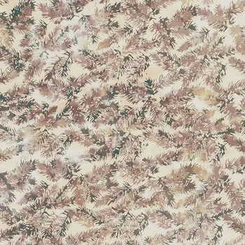 Hoffman 3369-302 bali batika hnědá bavlněná látka patchwork