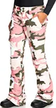 Dc RECRUIT DUSTY ROSE WMN VINTAGE CAMO dámské zimní kalhoty - S