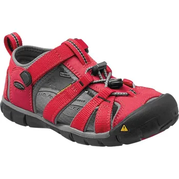 Dívčí sandály Sandále Keen Seacamp II CNX Barva: racing red/gargoyle, Velikost: 37, Pohlaví: Unisex