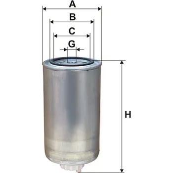 Palivový filtr Palivový filtr WIX FILTERS 95107E