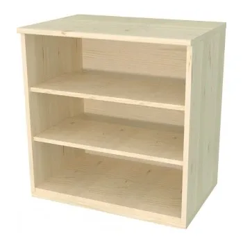 Šatní skříň Domestav - DOMINO Skříň policová hloubka 306 smrk