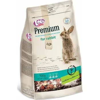 Krmivo pro hlodavce LOLO PREMIUM krmivo pro králíky 900 g sáček