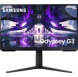 Samsung Odyssey G32A/ 24"/ 1920x1080/ VA/ 1ms/ 250 cd/m2/ DP/ HDMI/ sluchátkový port/ VESA/ PIVOT/ černý