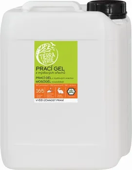 Prací gel Tierra Verde Prací gel z mýdlových ořechů s BIO pomerančovou silicí