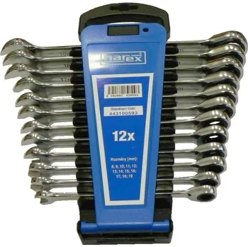 Klíč Sada očkoplochých ráčnových klíčů 12dílná NAREX 443100593