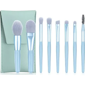Kosmetický štětec Kosmetické štětce Mini Travel Blue