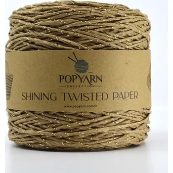 Příze VSV Papírová příze Popyarn Shining Twisted Paper