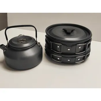 Outdoor vaření Campingové nádobí sada DS-308