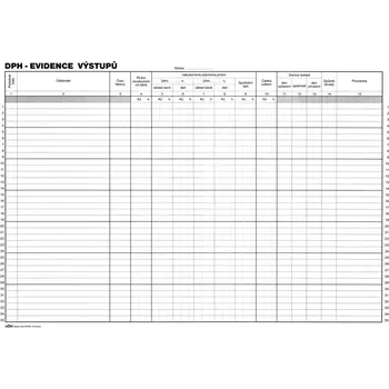 Tiskopis Tiskopis Evidence DPH výstupy