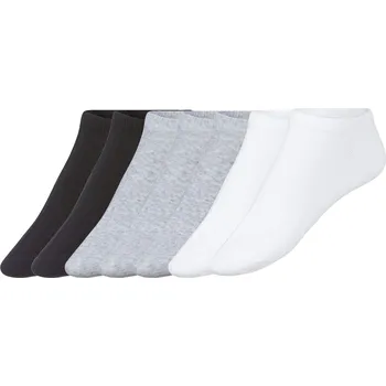 Dámské ponožky esmara® Dámské nízké ponožky, 7 párů (bílá/šedá/černá, 35-38)