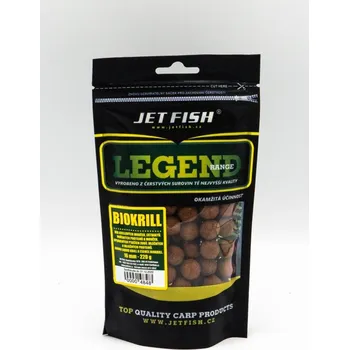 Boilies JetFish Jet Fish Legend Range boilie BIOKRILL 16mm 220g
