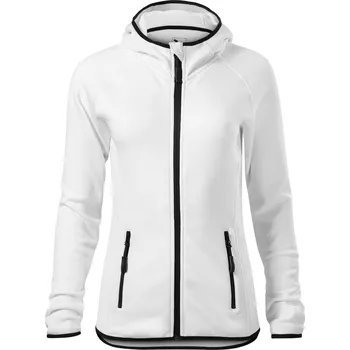 Dámská mikina Malfini Direct Dámská fleece mikina s kapucí 418 bílá XS