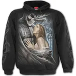 mikina s kapucí pánské - DEVIL BEAUTY - SPIRAL - K060M451