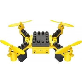 autíčko HELIWAY dron DIY 902H žlutý