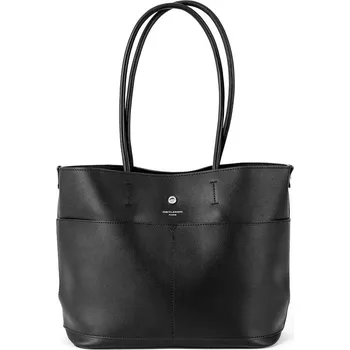 Kabelka David Jones Paris Tříoddílová kabelka na rameno David Jones 6705-2A na formát A4 černá