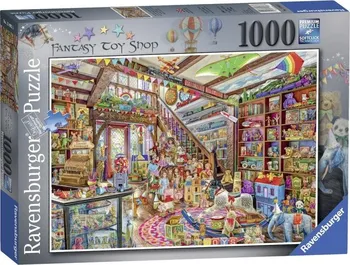 Puzzle Ravensburger Fantastické hračkářství 1000 dílků