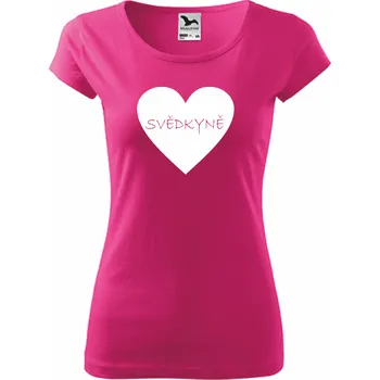 ON-DESIGN Tričko SVĚDKYNĚ Velikost: 2XL, Barva: purpurová