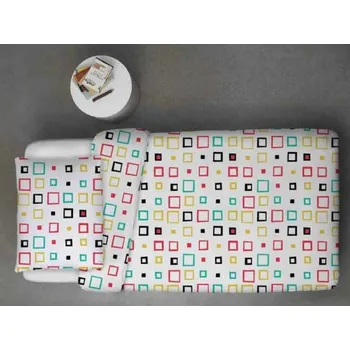 Povlečení Bavlněné dětské povlečení Čtverce