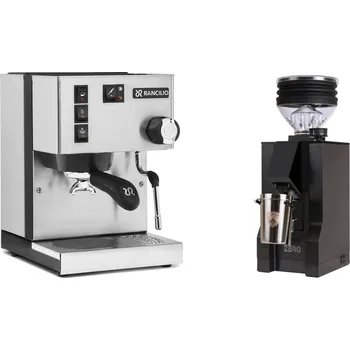 Kávovar Rancilio Silvia BC + Eureka Mignon Zero, BL black