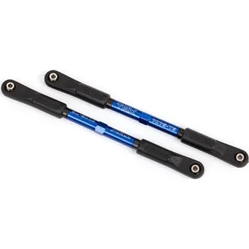 RC vybavení 1:8 Traxxas Sledge 4WD TQi: Ojnička 144 mm hliníková, modře eloxovaná (2 ks)