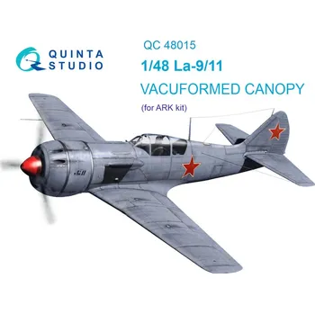 Plastikový model Quinta studio 1/48 Vacu canopy for Lavochkin La-9/11 (ARK)
