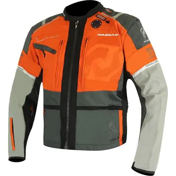 Moto bunda Bunda na moto Nazran Cavell Dakar orange/grey Tech-air compatible vel. 2XL