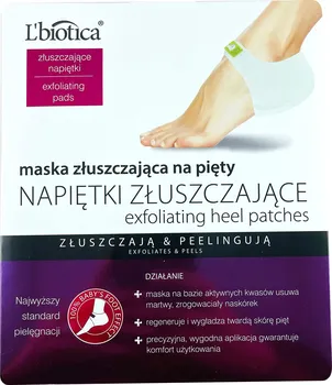 Kosmetika na nohy L’Biotica Heel Patches Masks exofilační maska na paty 18 g