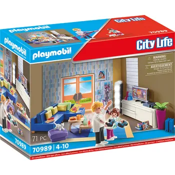 Stavebnice Playmobil Playmobil City Life 70989 Obývací pokoj