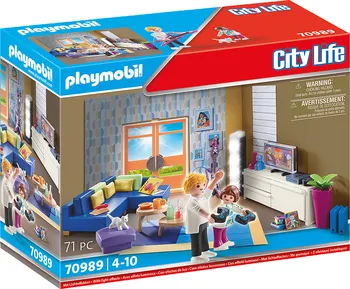 Stavebnice Playmobil Playmobil City Life 70989 Obývací pokoj