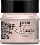 Pentart Delicate 50 ml růžová/zlatá