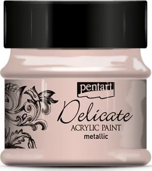 Vodová barva Pentart Delicate 50 ml růžová/zlatá
