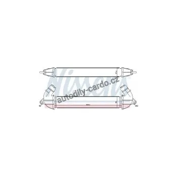 Chladič motoru Chladič turba NISSENS 96736