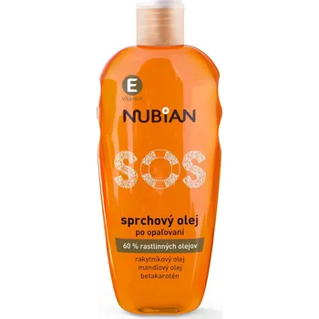 Přípravek po opalování Nubian SOS sprchový olej po opalování 200 ml
