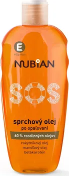Přípravek po opalování Nubian SOS sprchový olej po opalování 200 ml