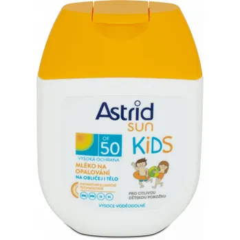 Přípravek na opalování Astrid Sun Kids dětské mléko na opalování SPF50