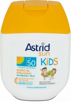 Přípravek na opalování Astrid Sun Kids dětské mléko na opalování SPF50