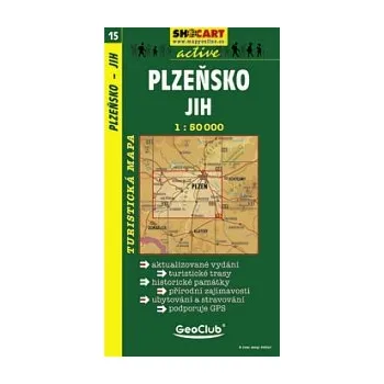 Shocart Plzeňsko, &nbsp;jih (turistická mapa č. 15)