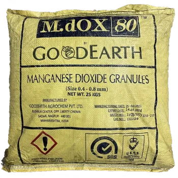 GoodEarth Oxid manganičitý pyrolusite 0,8-2,4mm Balení: 25 Kg