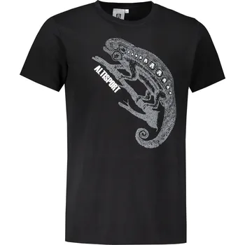 Pánské tričko Pánské triko ALTISPORT CARRYOVER ALM017129 ČERNÁ XL