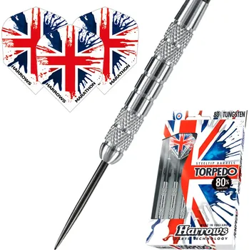 Volný čas Harrows Šipky Steel Torpedo 80% 23g