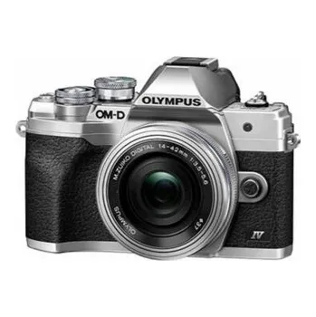 Digitální kompakt Digitální fotoaparát Olympus E-M10 Mark IV 14-42 EZ kit silver/silver – Cashback
