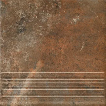 Obklad Arteon brown stopnica prosta - schodovka 30x30 hnědá 162543