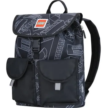 Městský batoh Městský batoh Městský dětský batoh LEGO Tribini HAPPY - černý