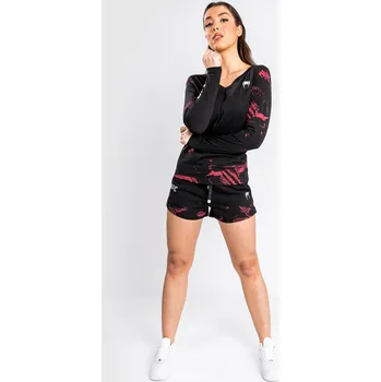 Dámská móda Dámské bavlněné šortky Venum UFC Authentic Fight Week 2.0 - Black/Red Velikost: M