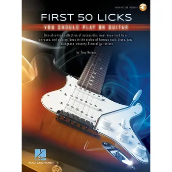 First 50 Licks You Should Play on Guitar - noty na kytaru 988759