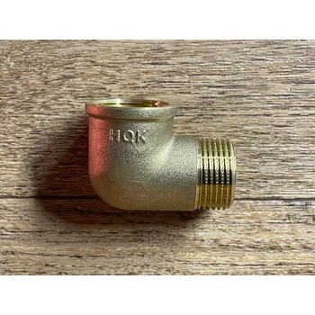 Fitinka Novaservis / HQK Koleno mosaz masiv MF Průměr závitu: 1/4"